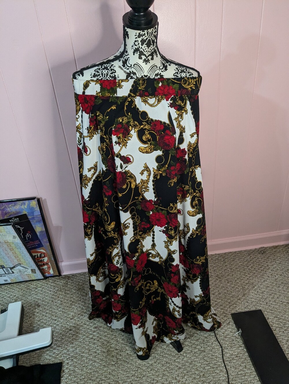 floral print skirt